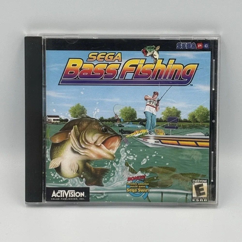 Sega Bass Fishing (PC, 2001) Sega PC‎